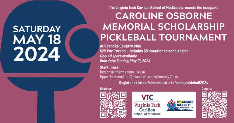Pickleball Tournament Flyer