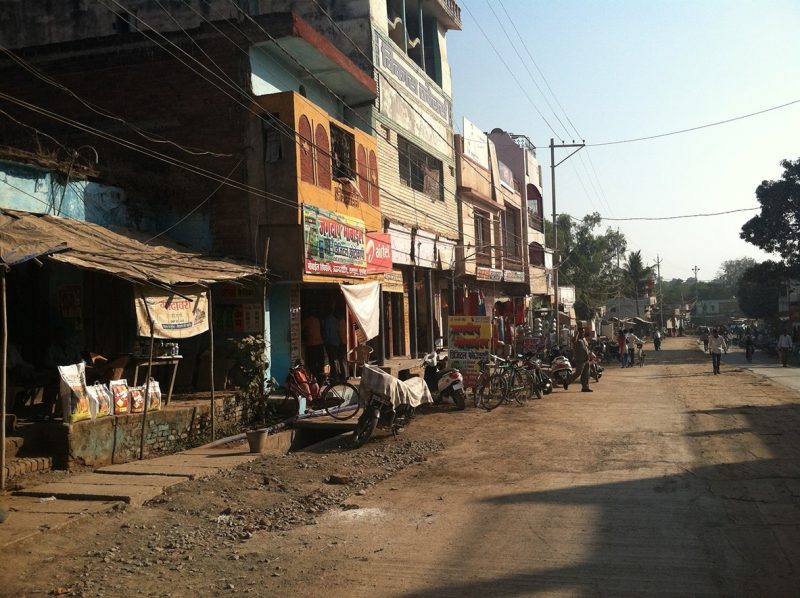 Downtown Mungeli, India