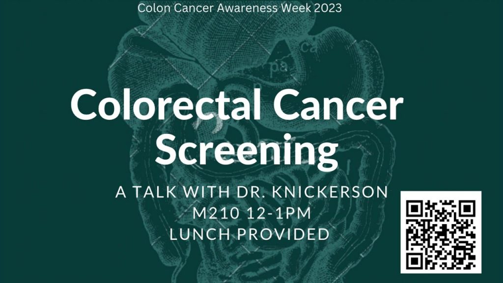 Colorectal Cancer Screening: a talk with Dr. Knickerson | Virginia Tech ...