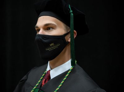 View of the VTCSOM graduation mask