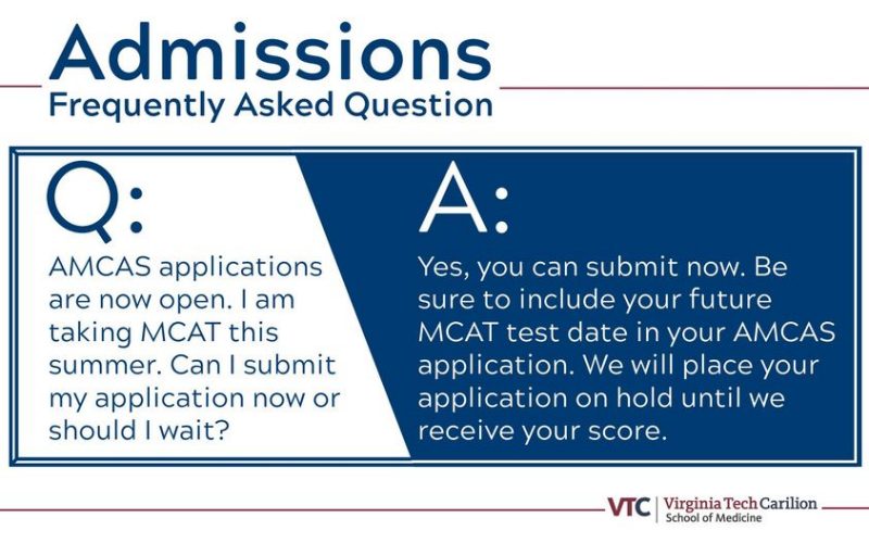 Admissions Frequently Asked Question