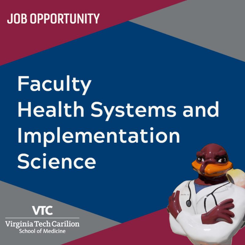 Faculty - Health Systems and Implementation Science