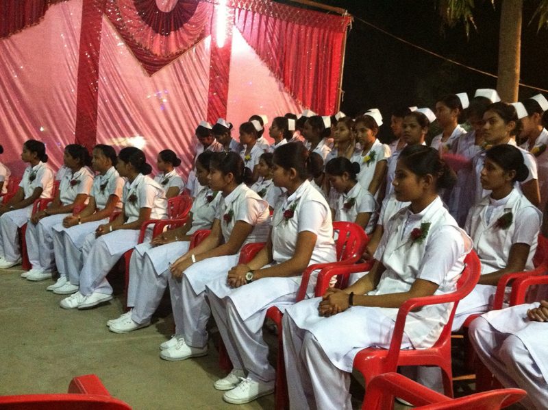 Nursing class at Christian Hospital Mungeli
