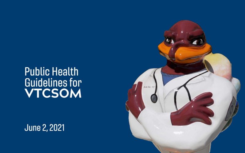 Public Health Guidelines for VTCSOM - June 2, 2021