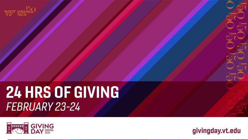 24 hours of giving. February 23-24.