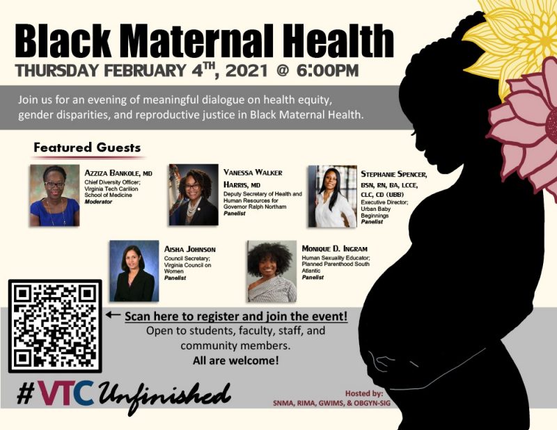 Black Maternal Health poster