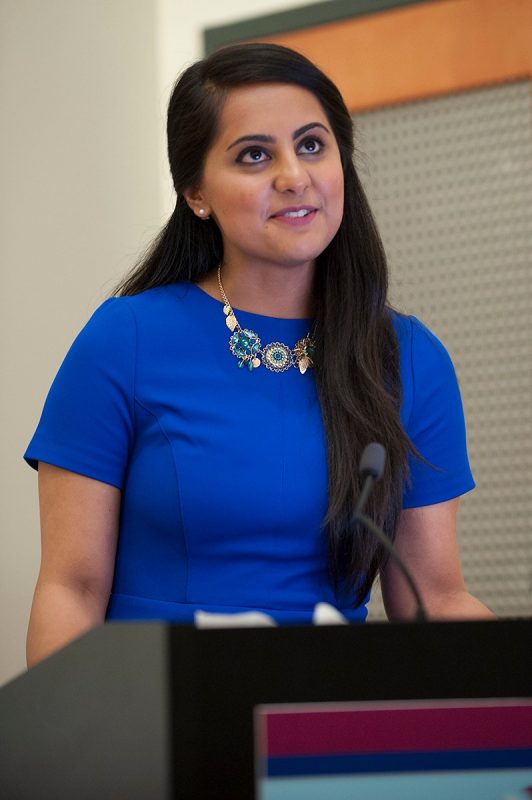 Zainab Ibrahim, president of Virginia Tech Carilion School of Medicine's Class of 2019