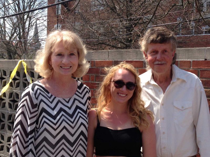 Lindsey Dove and parents