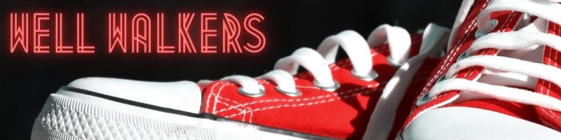Well Walkers - depicted with a pair of red sneakers